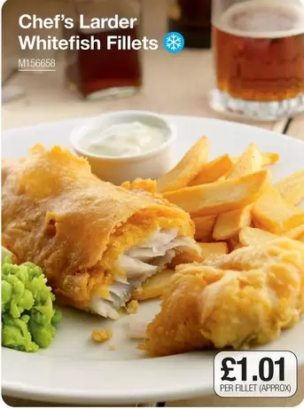 Chef - Whitefish Fillets