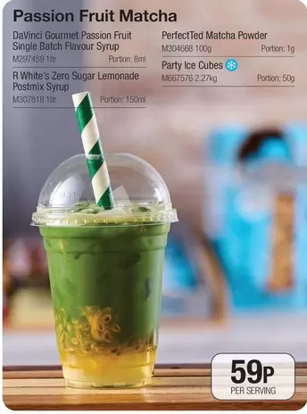 Gourmet - Passion Fruit Matcha