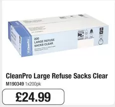 Clear - Large Refuse Sacks
