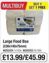 Large Food Box