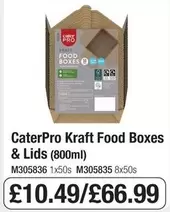 Kraft -  Food Boxes & Lids