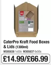 Kraft -  Food Boxes & Lids