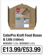 Kraft -  Food Boxes & Lids