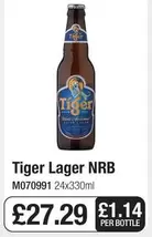 Tiger - Lager NRB