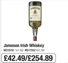 Jameson - Irish Whiskey