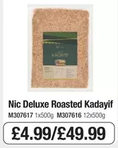 Deluxe - Roasted Kadayif