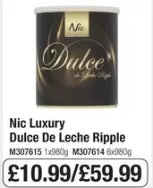 Luxury - Dulce De Leche Ripple