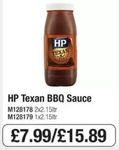 HP - Texan BBQ Sauce