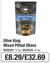 King - Mixed Pitted Olives