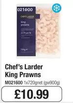 Chef's Larder - King Prawns
