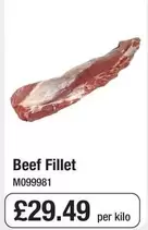 Beef Fillet