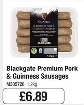 Guinness - Premium Pork &  Sausages
