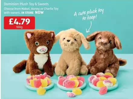 Charlie - Plush Toy & Sweets