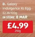 Galaxy - Indulgence XL Egg