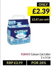 CAT - Catsan Cat Litter