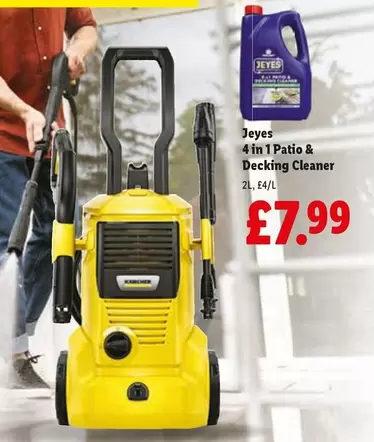 Karcher - 4 in 1 Patio & Decking Cleaner