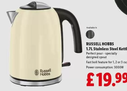Russell Hobbs - 1.7L Stainless Steel Kettl