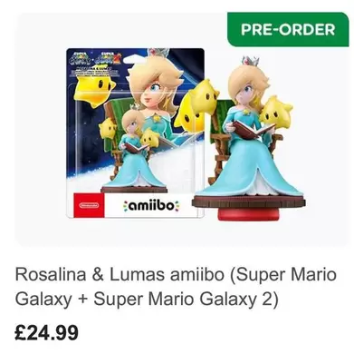 Galaxy - Rosalina & Lumas amiibo