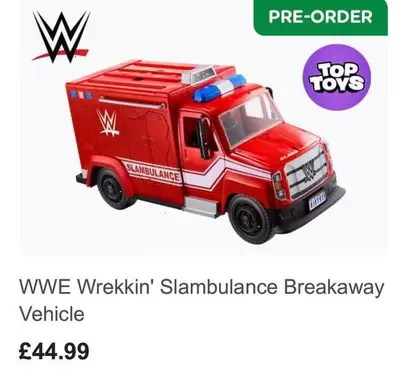 Wrekkin' Slambulance Breakaway Vehicle
