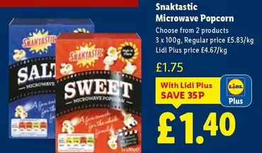 Sweet - Microwave Popcorn