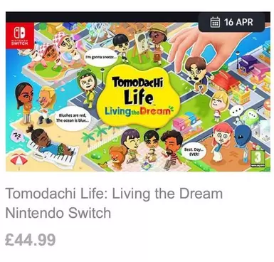 Nintendo - Tomodachi Life: Living the Dream
