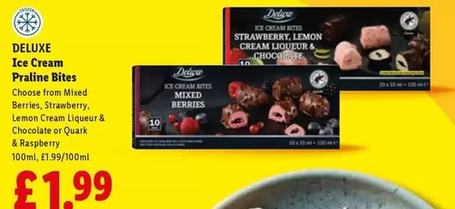 Deluxe - Ice Cream Praline Bites