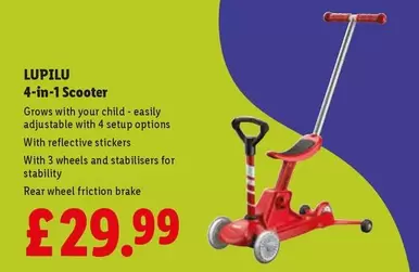 Options - 4-in-1 Scooter