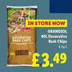 40L Decorative Bark Chips