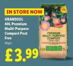 Premium - 40L  Multi-Purpose Compost Peat Free