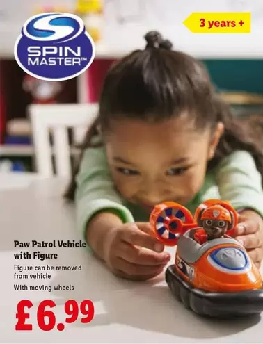 Paw Patrol Vehicle with Figure