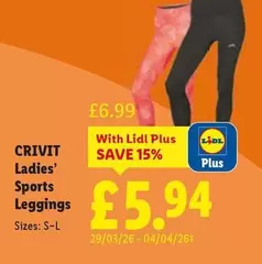 Crivit - Ladies' Sports Leggings