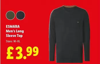 Esmara - Men's Long Sleeve Top