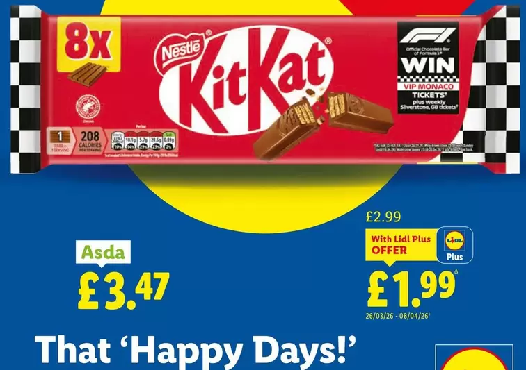 Nestlé - Kit Kat 8x