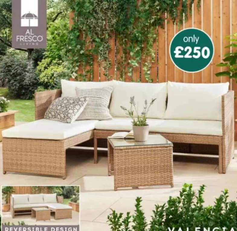 Valencia Corner Sofa Set