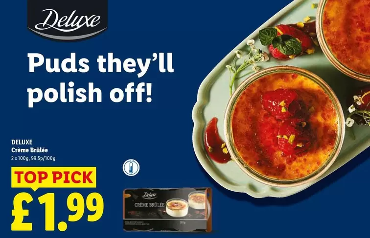 Deluxe - Crème Brûlée