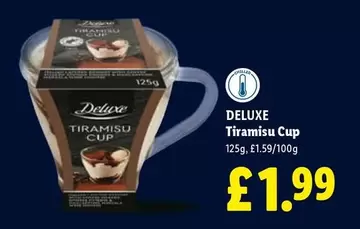 Deluxe - Tiramisu Cup