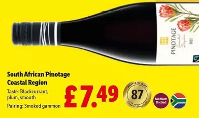 Master - South African Pinotage Coastal Region