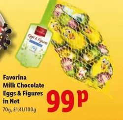 Milk Chocolate Eggs & Figures in Net