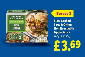 Apple - Hog Roast with  Sauce