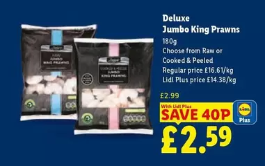 Deluxe - Jumbo King Prawns