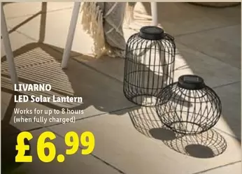 Livarno - LED Solar Lantern