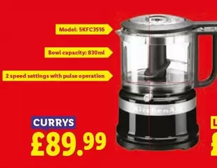 KitchenAid -  5KFC3516 Food Chopper