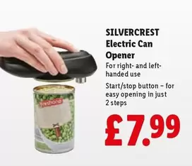 Silvercrest - Electric Can Opener
