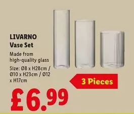 Livarno - Vase Set