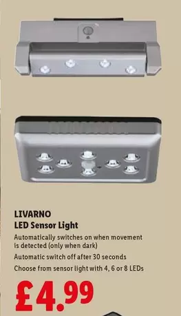 Livarno - LED Sensor Light