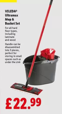 Vileda - Ultramax Mop & Bucket Set