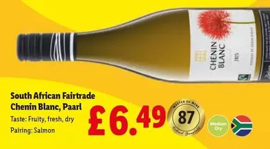 Master - South African Fairtrade Chenin Blanc, Paarl