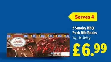 Richmond - 2 Smoky BBQ Pork Rib Racks