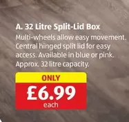 32 Litre Split-Lid Box