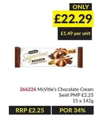 Signature - McVitie's Chocolate Cream Swirl PMP